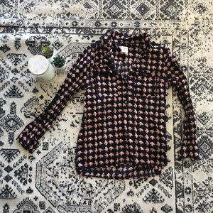 Gap- boyfriend fit shirt with elephant print